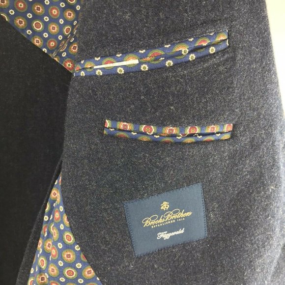 Brooks Brothers Fitzgerald Suit Jacket Men’s 40S N - Picture 5 of 8